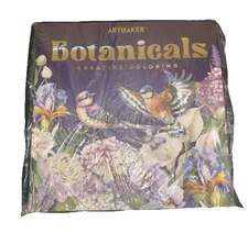 Hinkler Books Art Maker – Botanicals Creative Coloring | Adult Coloring Book