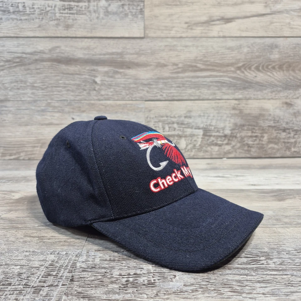 Gorra Check My Fly Sombrero Adulto Hombre Ajustable Correa Bordada Logo Foto 2 de 4