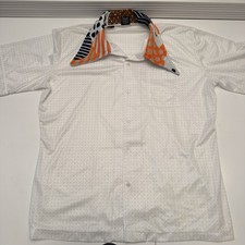 VTG 60'S 70'S Joel Disco Shirt Pattern Collar Mens XL Cal-Made