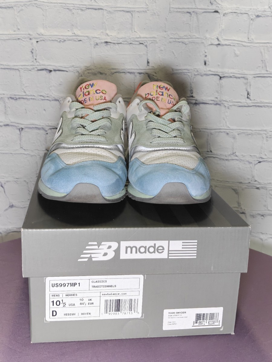 New Balance 997 MiUSA x Todd Snyder 'Love' (MS997MP1) - Size 10.5