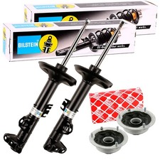 2x BILSTEIN B4 GASDRUCK STOSSDÄMPFER + FEBI DOMLAGER passend für BMW 3er E36