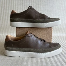 Sperry Gold Cup Top Sider Shoes Mens Sz 11 Brown Leather Suede Sneakers STS17835