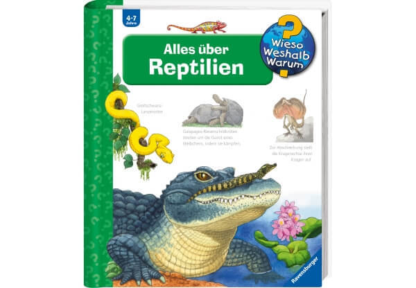 Thumbnail - Ravensburger 32673 Wieso? Weshalb? Warum? Alles Über Reptilien