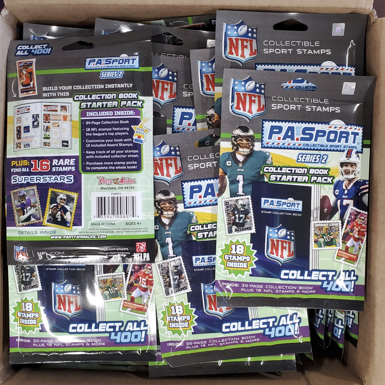 P.A. Sport Collectible Sport Stamps NFL 36-Count Stamp Pack SP-PSSNF1 -  Best Buy