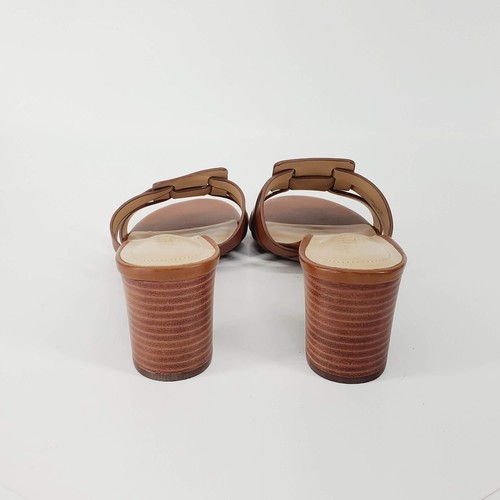 Lauren Ralph Lauren Women's Whitnee Sandals Leather Brown Size 8.5 B - Picture 5 of 10