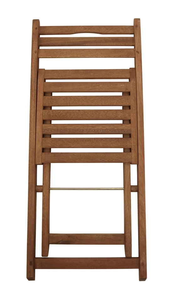 Klappstuhl Holzstuhl Gartenstuhl Gartenmöbel Stuhl klappbar PORTO Holz, 2 Stück - Bild 3 von 4