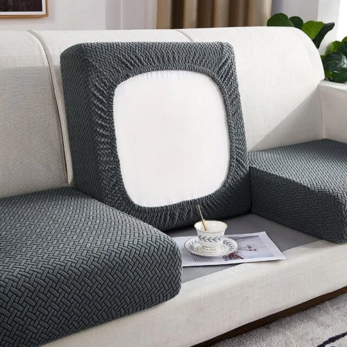Dicke Jacquard Sofakissenbezüge Schoner Couchbezüge Anti-Staub Schonbezug - Bild 7 von 35
