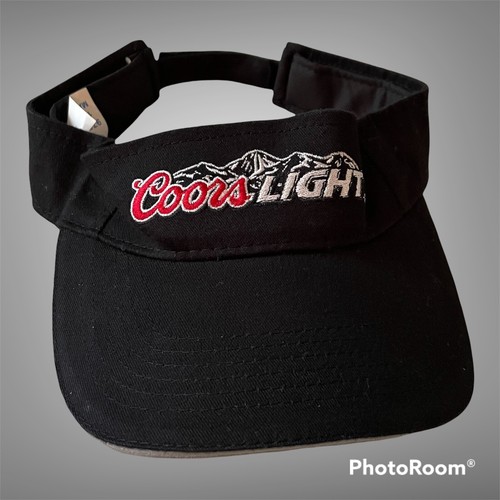 Coors Light Beer Visor Hat Red Hook 