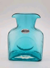 Blenko Limited Release SIGNED Seaspray 384 MINI Water Bottle