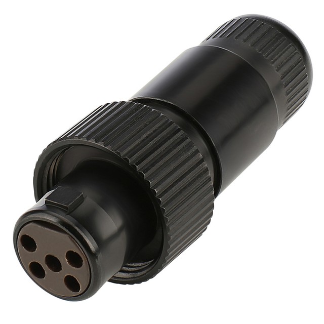 HICON Mini-XLR 5-pol Stecker Robust IP67 weiblich Überwurfmutter | HI-XMCF5-HD-B HICON Mini-XLR 5-pol Stecker Robust IP67 weiblich Überwurfmutter | HI-XMCF5-HD-B