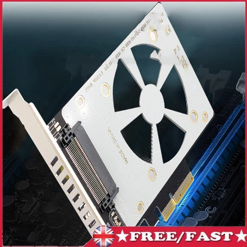 PCI-E Expansion Adapter Card Riser Card 4000MB/s PCI-E GEN3 Support U.2 NVME SSD