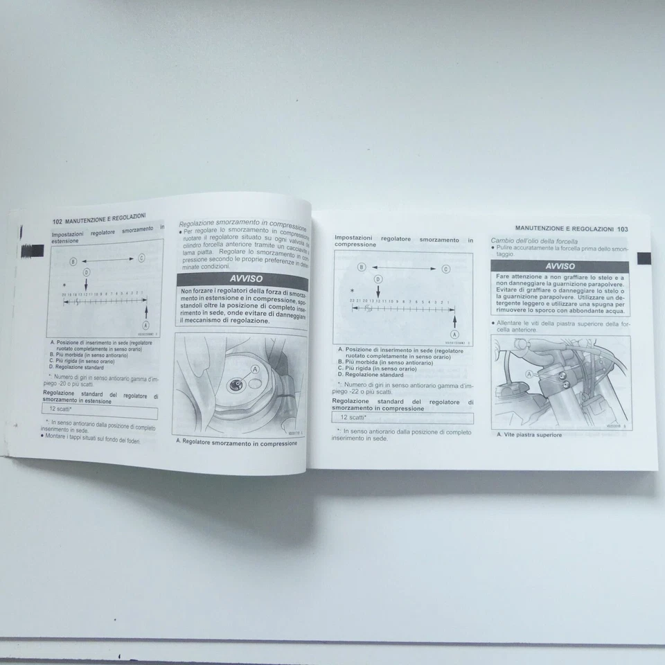 Kawasaki KX 450 F 2009 Bedienungsanleitung Manual Italien Spanien Niederlande - Bild 4 von 4