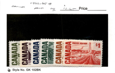 Canada, Postage Stamp, #462-465B Mint NH, 1967-72 (AB) | eBay