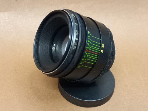 Objectif Vintage Helios-44-2 58mm F/2 – Monture M42 – Pour Argentique Ou Numérique