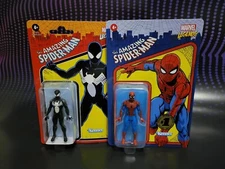 Hasbro Marvel Legends Series Retro Symbiote & Spider-Man First Edition Unpunched