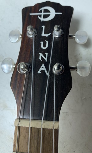 Luna Uke Mo Mah 4 String Ukulele (Tattoo) - Picture 5 of 6