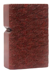 Natural Rosewood Auspicious Could Lighter Box For Zippo Insert Kit(Case Only)