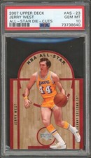 2007 Upper Deck Jerry West All-Star Die-Cuts #AS-23 PSA 10 (640)