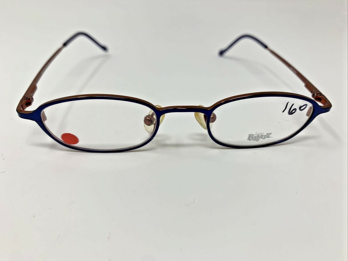 Bratz Eyeglasses Frames 2202 BLU-RD 39-18-130 Blue Full Rim EG71