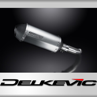 Suzuki SV650 2017-2024 Slip On 10'' X-Oval Titanium Exhaust Muffler Kit
