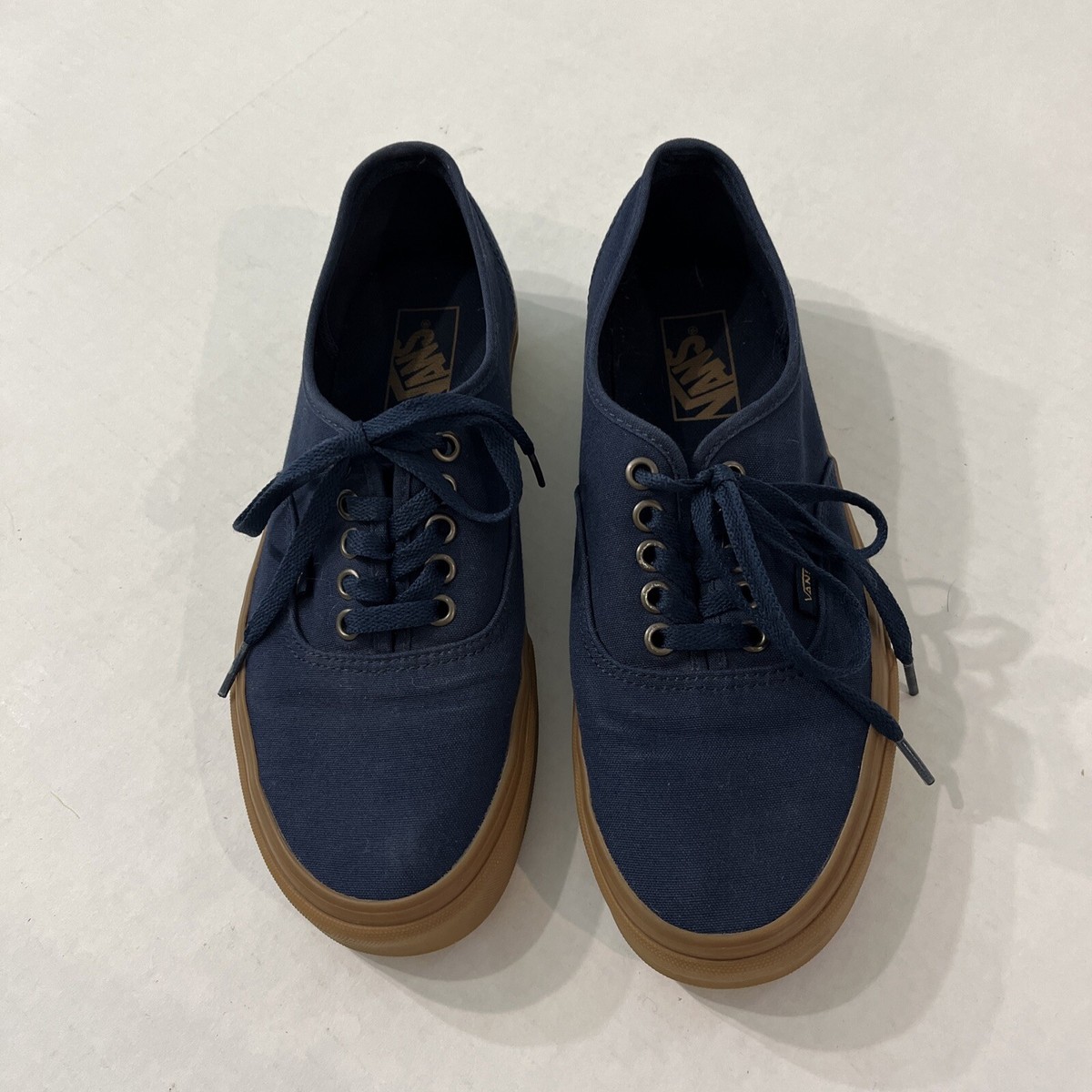 Vans Blue Skate Tennis Shoe Sneakers #721356 Size Men display picture 1