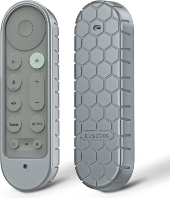 Siliconen hoesje met afstandsbediening, compatibel met Google TV Streamer 4K TV 2024 voor Google GY3LE, Smart TV Afstandsbediening Sleeve Shell Cover Houder met Hangtouw (alleen hoes) (zwart Siliconen hoesje met afstandsbediening, compatibel met Google TV Streamer 4K TV 2024 voor Google GY3LE, Smart TV Afstandsbediening Sleeve Shell Cover Houder met Hangtouw (alleen hoes) (zwart