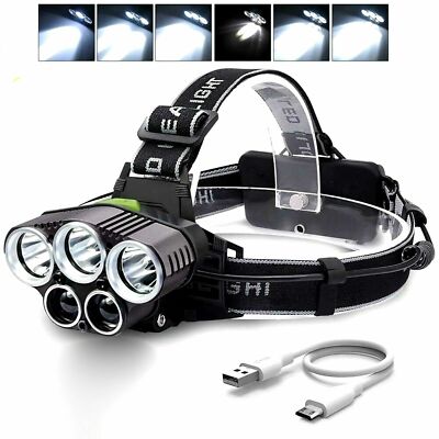 Lampada Frontale Led Ricaricabile - Foto 9