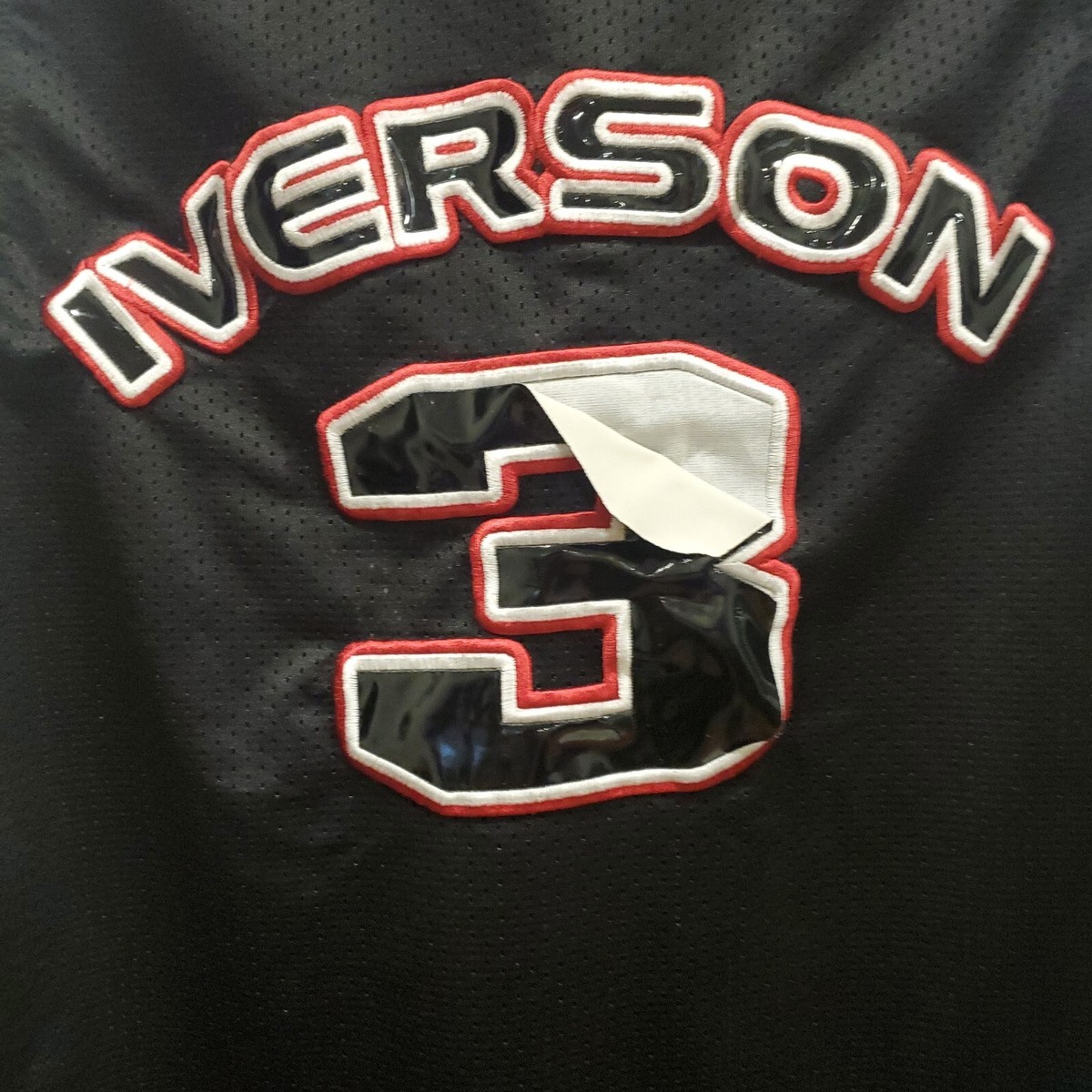 Allen Iverson NBA Black Limited Edition #3 Reebok Jersey Allen Iverson NBA Black Limited Edition #3 Reebok Jersey