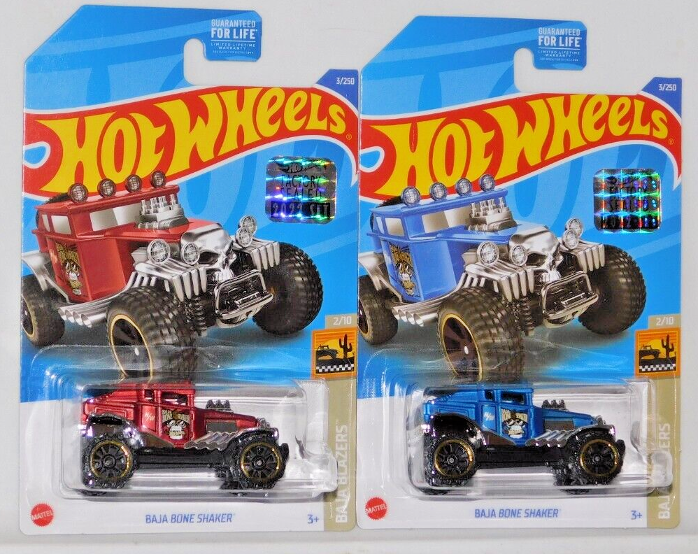 ミニカー Hot WHeels Since'68 BAJA BREAKER 2022 HOT WHEELS RLC FACTORY SET BAJA BLAZERS SERIES BAJA BONE