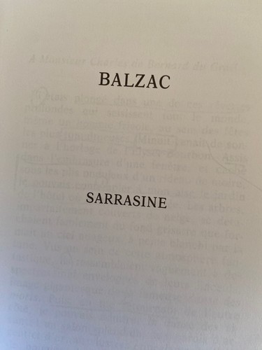 Sarrasine Französische Ausgabe von Honore De Balzac L’Hermaphrodite Michel Serres - Bild 3 von 6