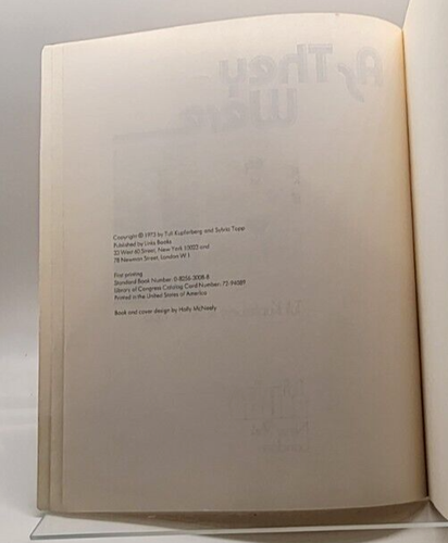 Tuli Kuperberg & Sylvia Topp As They Were Book 1973 ABA - Imagen 4 de 5