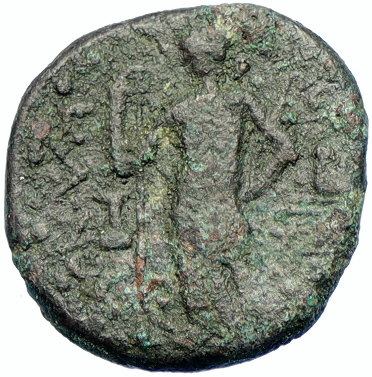 TRAJAN Judaea Ascalon (Jerusalem Area) Ancient Roman Coin TRAJAN Judaea Ascalon (Jerusalem Area) Ancient Roman Coin
