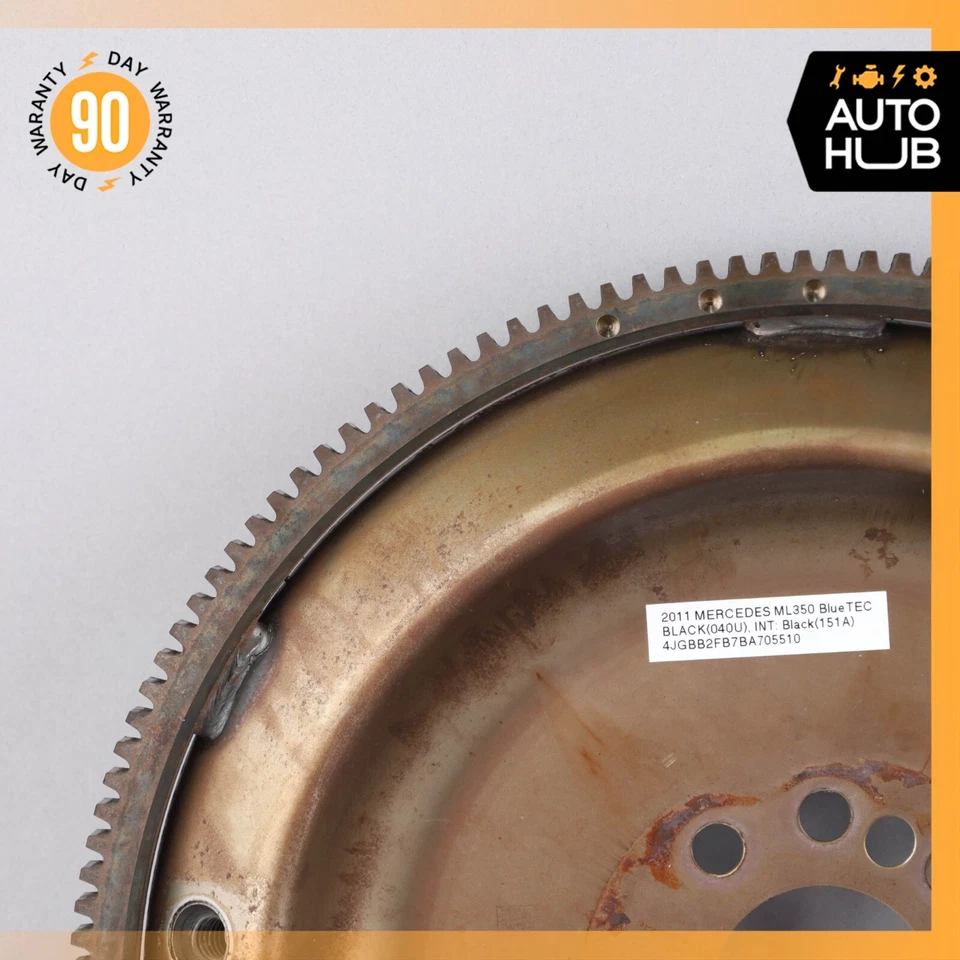 Volante motor diésel Mercedes W164 ML350 BlueTec 6420300512 OEM Foto 2 de 4
