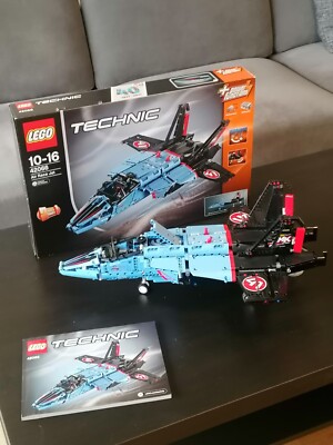 Lego Technic 42066 Air Race Jet mit Powerfunctions gebraucht wie neu 2 in1
