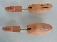 Tom James Wood Metal Shoe Forms Stretchers Set of 2 brand new made in usa 2x S