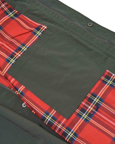 Giacca parka Lambretta uomo kaki MOD con cappuccio classico distintivo coda di pesce - Foto 3 di 8