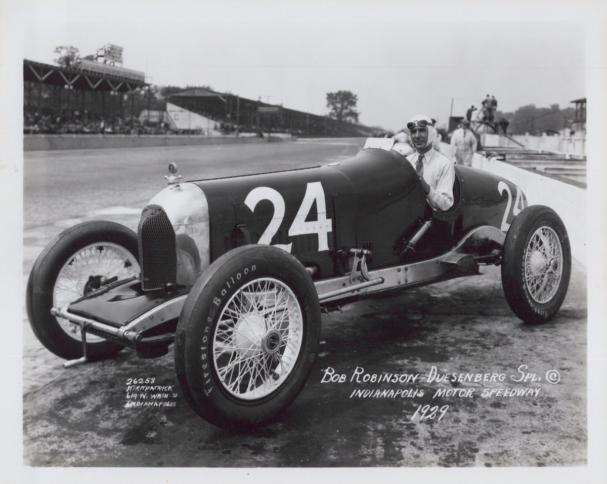 Bob Robinson #24 Indy 500 Race Car Duesenberg 1929