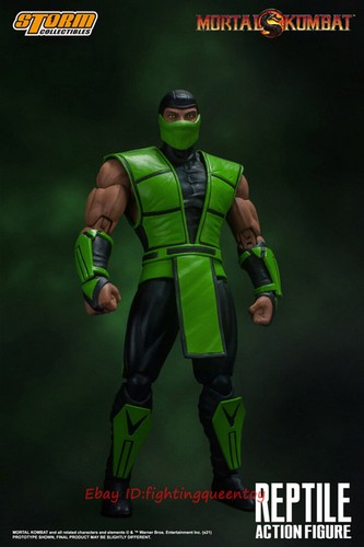 Storm Toys Mortal Kombat Reptile 1/12 Scale Figure Model INSTOCK - Picture 5 of 12