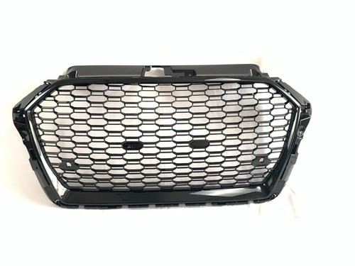 RS3 Style for Audi A3 S3 2017-2019 Front Bumper Grille Honeycomb Grill - Picture 2 of 5