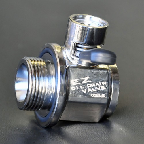 EZ Engine Oil Drain Valve EZ-106(14mm-1.5) & Short body adapter A-106 COMBO PACK - Picture 3 of 7