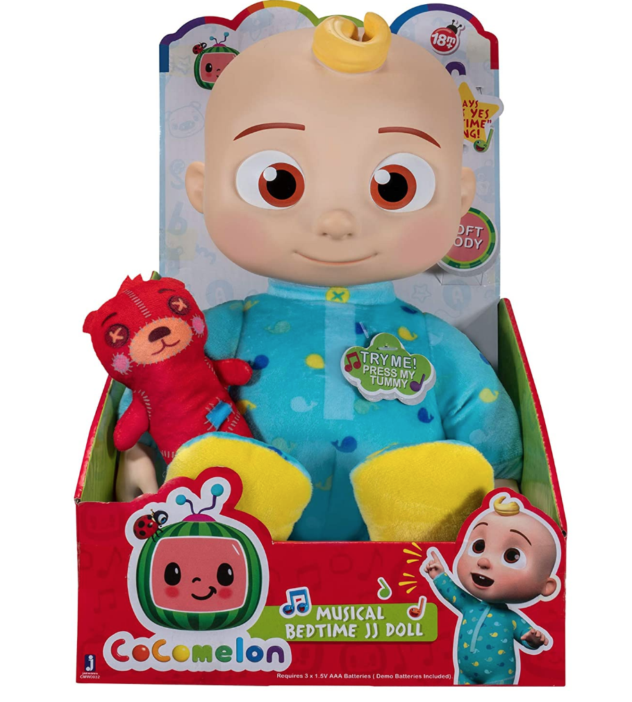 Cocomelon Musial Bedtime JJ Doll 2020 Ages 18mo+ 191726386445| eBay
