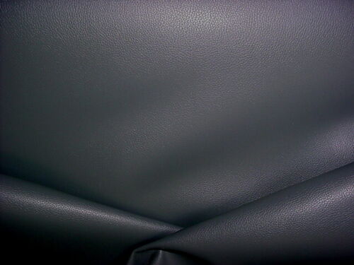 14-1/2Y S HARRIS 9517813 SILICO SOLID GRAPHITE GREY VINYL UPHOLSTERY FABRIC