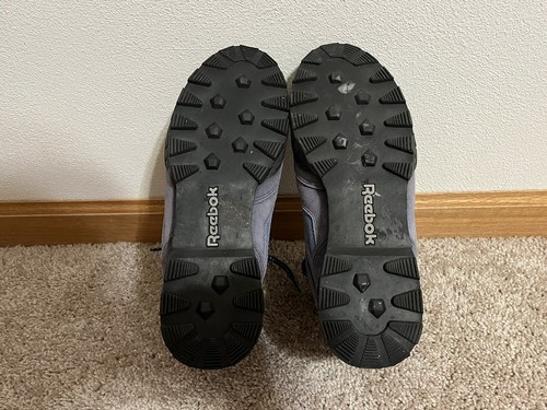 De Colección Años 90 Reebok Mujer Botas de Senderismo Zapatos RA402 Púrpura Gamuza Talla 8.5 Hexalita - Imagen 7 de 7