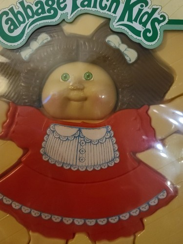 VINTAGE 1983 CABBAGE PATCH KIDS ILLCO 3-D PLASTIC PUZZLE 11 PIECE  - Picture 2 of 3