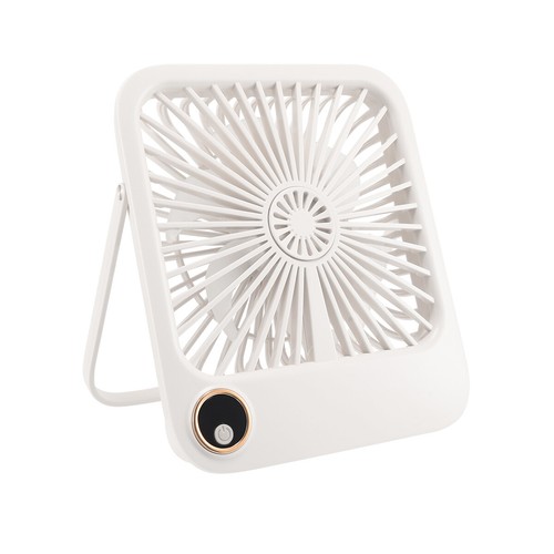 Desk Table Mini Fan Portable USB Personal Small Quiet Fan 5-Speeds Rechargeable - Picture 13 of 41