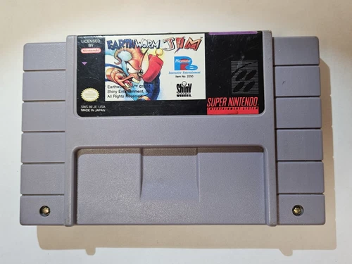 Earthworm Jim (Super Nintendo Entertainment System, 1992), Authentic