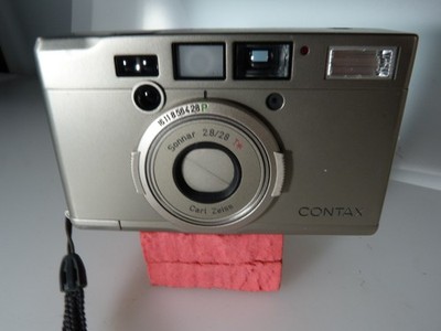 VINTAGE CONTAX TIX Carl Zeiss 28mm Point & Shoot APS Film Camera