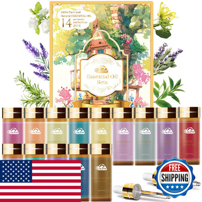 Comdian Fragrance Essential Oils Set - 14Pcs Aromatherapy Oils For Skin
