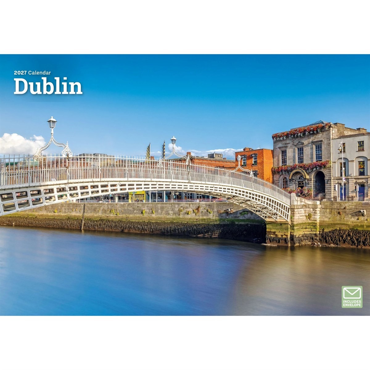Dublin A4 Calendar 2027, Wall Calendars, Month To View, Travel, Gift