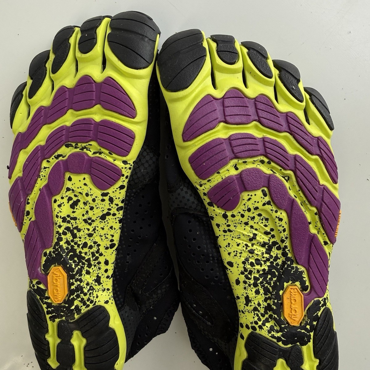 Vibram Women's FiveFingers V-Run Shoe Black Purple Size 38 | eBay